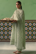 Cross Stitch | Chikankari Lawn Collection | P-01 - House Of Anaya