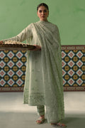 Cross Stitch | Chikankari Lawn Collection | P-01 - House Of Anaya