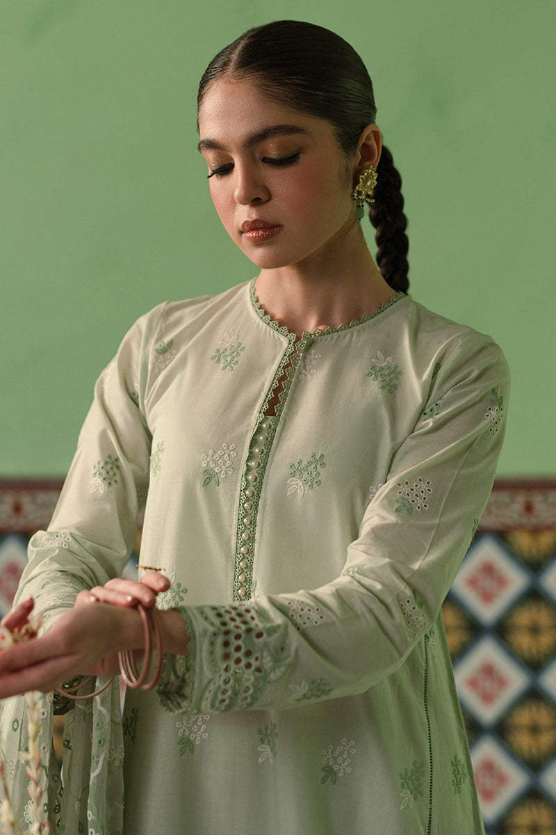 Cross Stitch | Chikankari Lawn Collection | P-01 - House Of Anaya