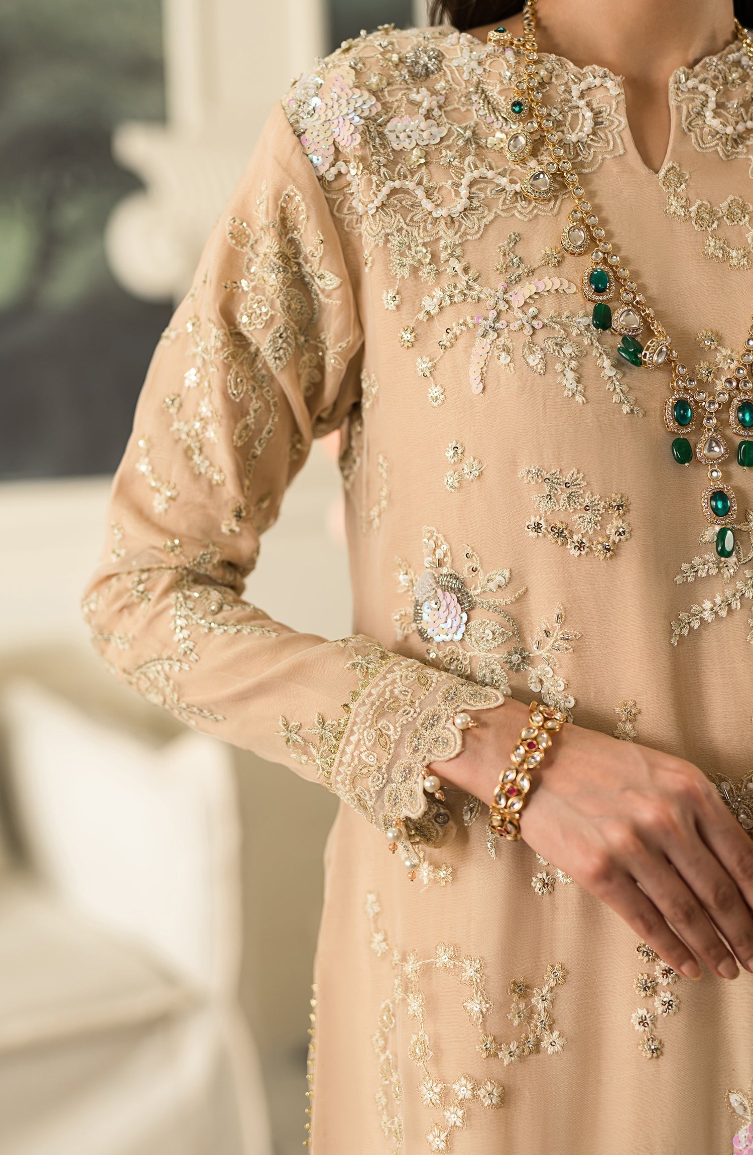 Emaan Adeel | Suave Luxury Formals 24 | ARUNA - House Of Anaya