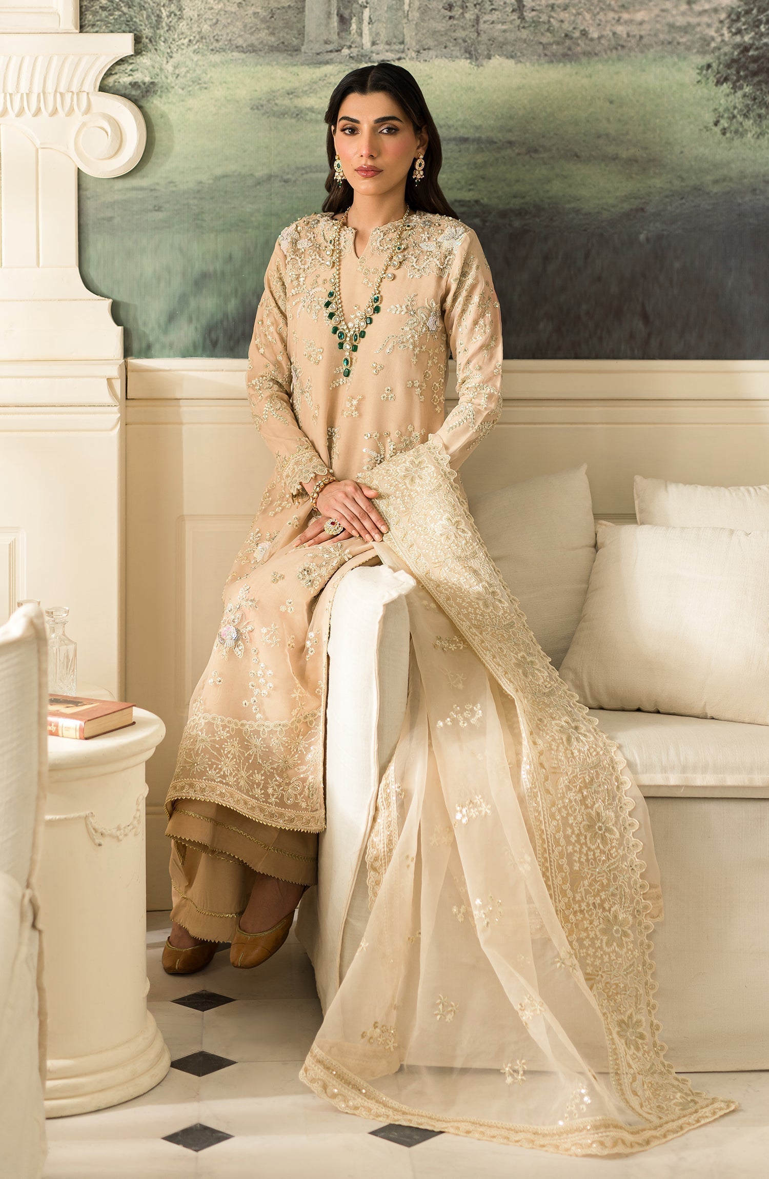 Emaan Adeel | Suave Luxury Formals 24 | ARUNA - House Of Anaya