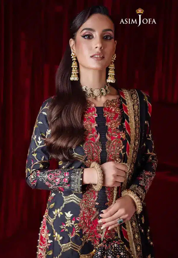 Asim Jofa | Bekhudi Luxury Chiffon 23 | AJBK-02 - House Of Anaya