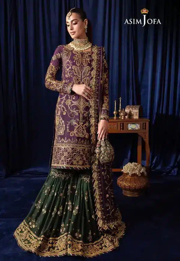 Asim Jofa | Bekhudi Luxury Chiffon 23 | AJBK-07 - House Of Anaya
