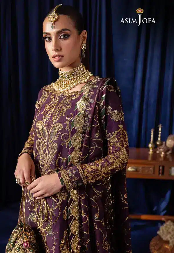 Asim Jofa | Bekhudi Luxury Chiffon 23 | AJBK-07 - House Of Anaya
