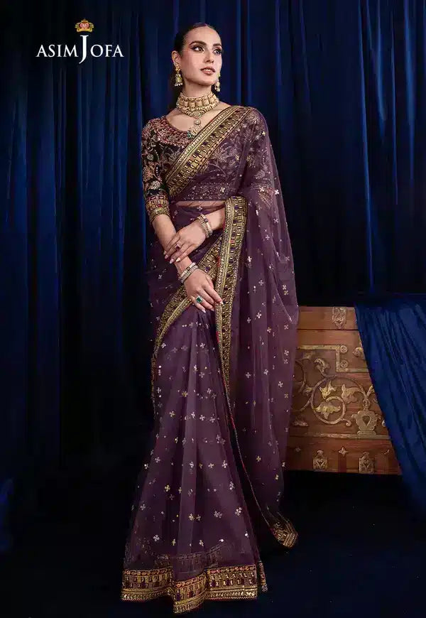 Asim Jofa | Bekhudi Luxury Chiffon 23 | AJBK-08 - House Of Anaya
