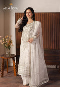 Asim Jofa | Heeriye | AJHE-03 EMBROIDERED ORGANZA 3 PCS
