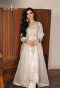 Asim Jofa | Heeriye | AJHE-03 EMBROIDERED ORGANZA 3 PCS