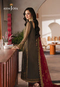 Asim Jofa | Heeriye | AJHE-06 EMBROIDERED CHIFFON 3 PCS