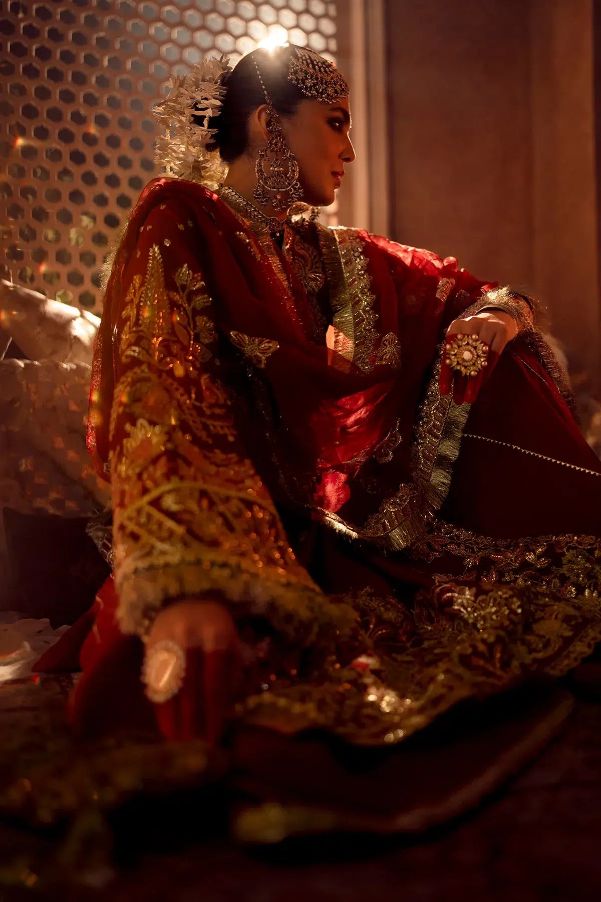 AJR Couture | Mushk The Silk Edit | Gulab - House Of Anaya