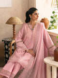 Afrozeh Cascade Embroidered Luxury Lawn 3Pc Suit - Ella - House Of Anaya