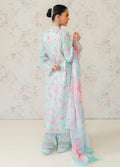 Afrozeh The Floral Charm Embroidered Lawn 3Pc Suit AL-24-V1-07 - House Of Anaya