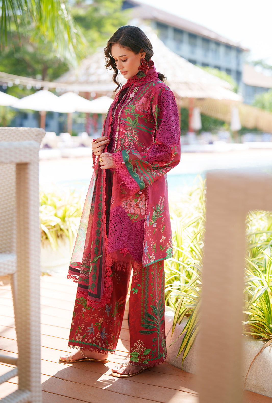AJR Couture | Printed Chikankari 26 | Amaira