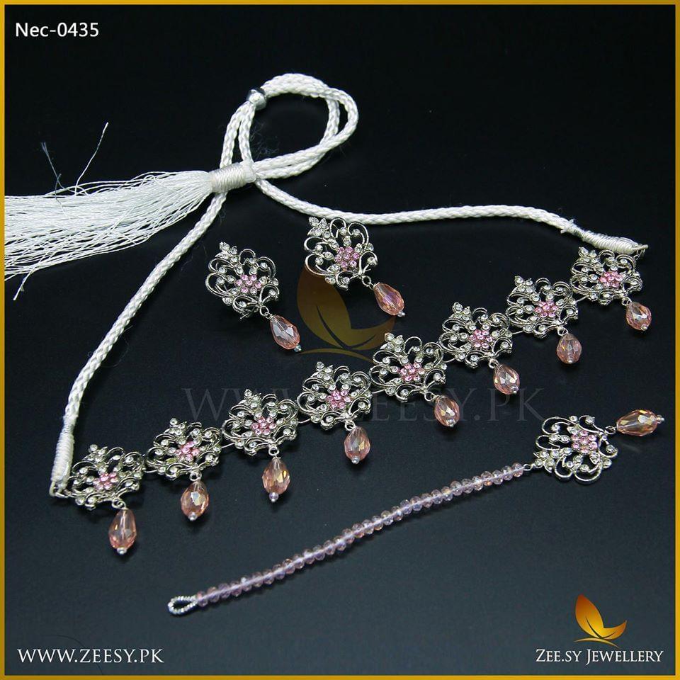 Ayeza Khan Necklace-0435 - House Of Zarish