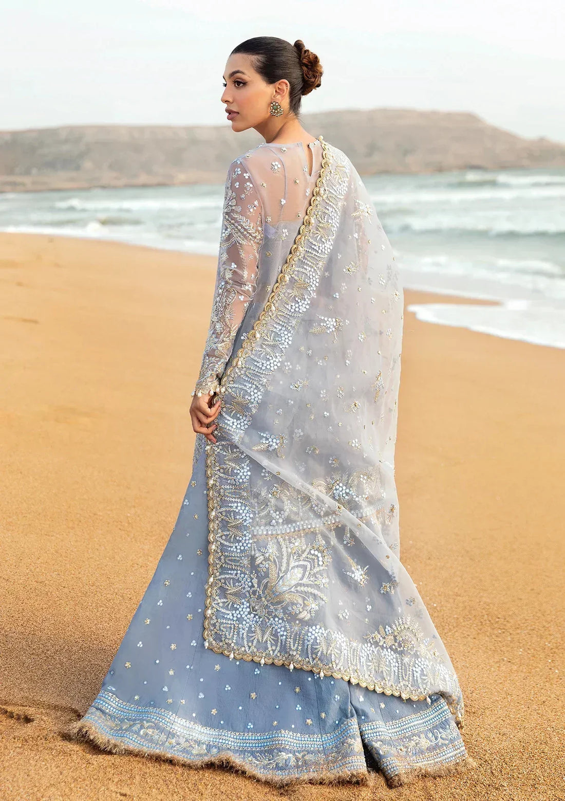 Afrozeh | Dastangoi Wedding Formal'24 | AWE-01 NASHMIA - House Of Anaya