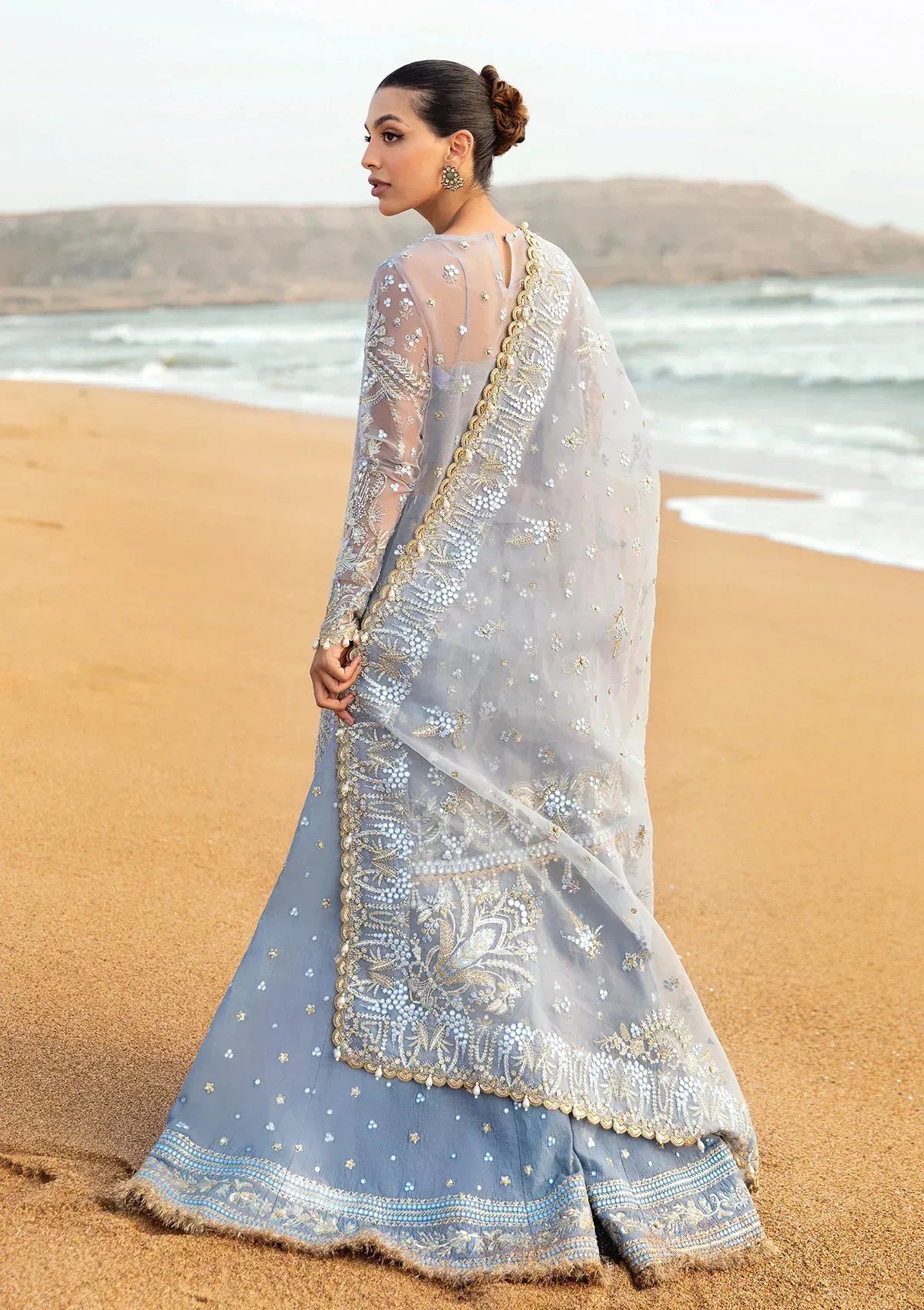 Afrozeh | Dastangoi Wedding Formal'24 | AWE-01 NASHMIA - House Of Anaya
