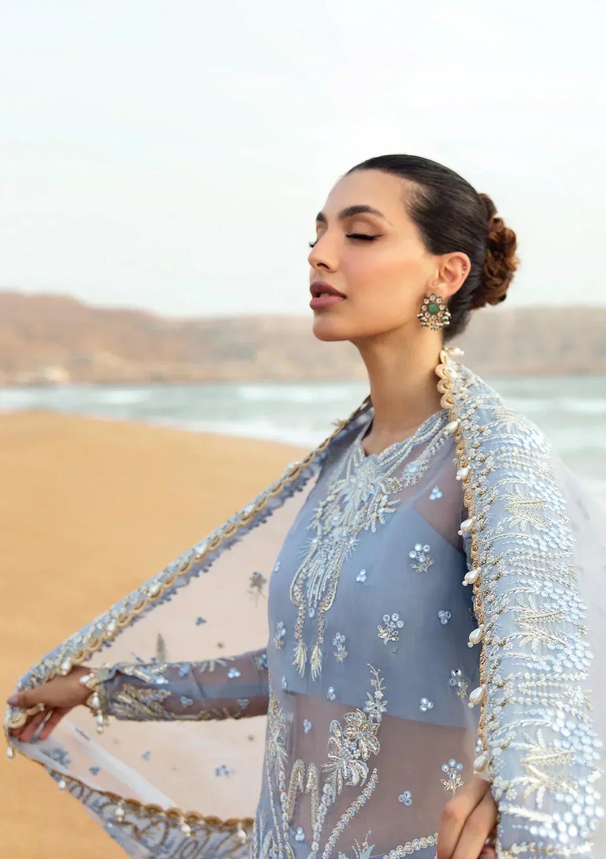 Afrozeh | Dastangoi Wedding Formal'24 | AWE-01 NASHMIA - House Of Anaya