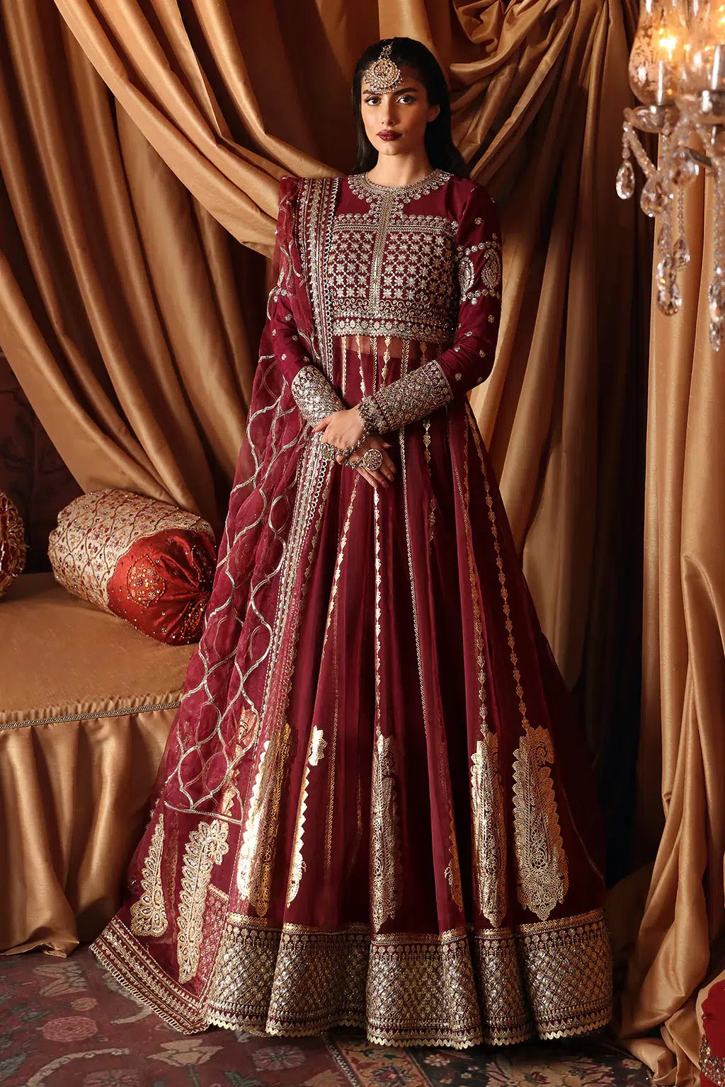Afrozeh | Divani Silk Edit 23 | Muskan - House Of Anaya