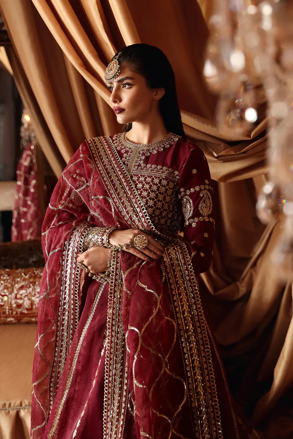 Afrozeh | Divani Silk Edit 23 | Muskan - House Of Anaya