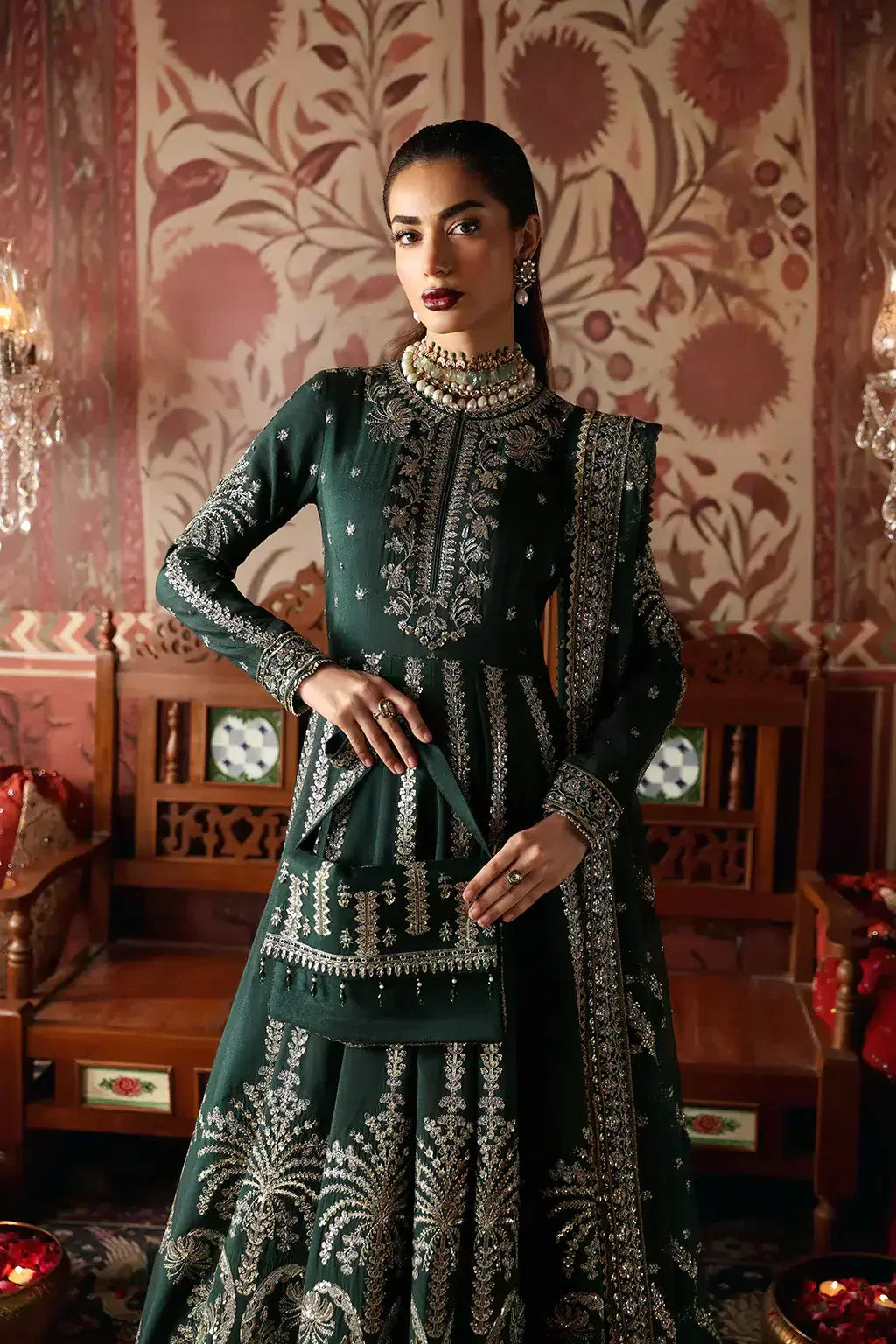 Afrozeh | Divani Silk Edit 23 | Zaib - House Of Anaya
