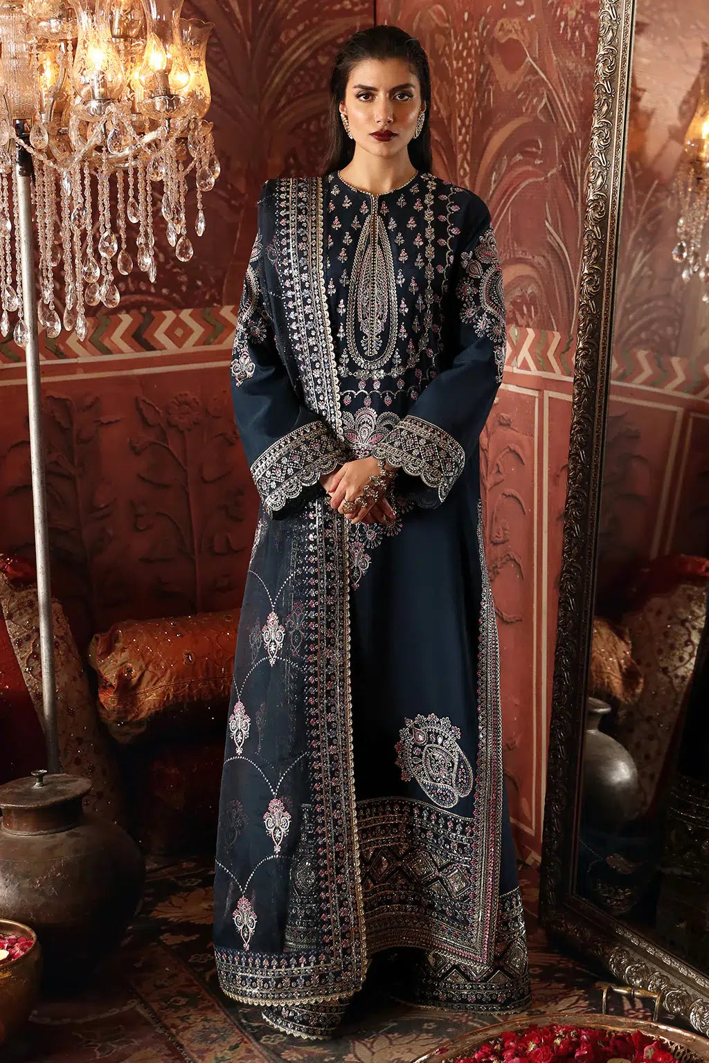 Afrozeh | Divani Silk Edit 23 | Naghma - House Of Anaya