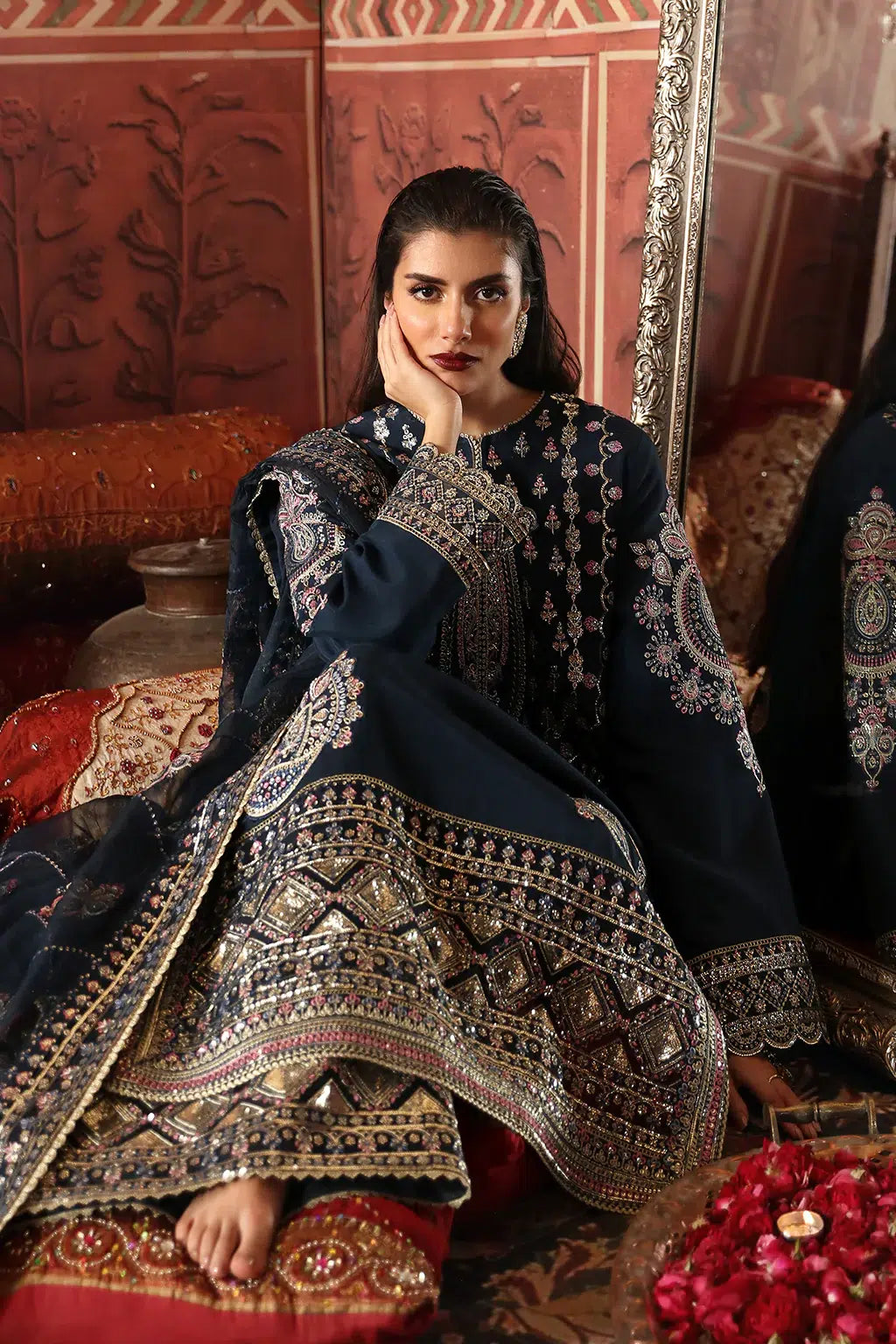 Afrozeh | Divani Silk Edit 23 | Naghma - House Of Anaya