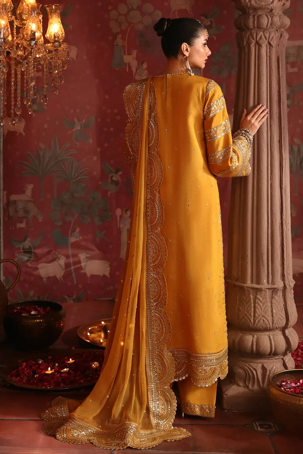 Afrozeh | Divani Silk Edit 23 | Shama - House Of Anaya