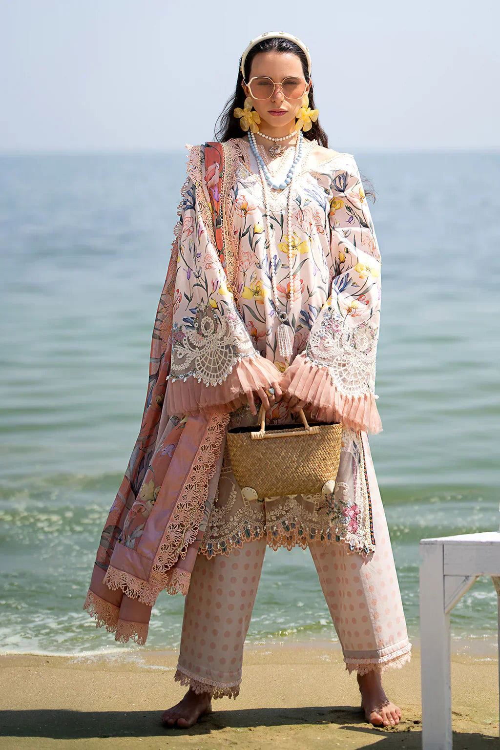 AJR Couture | Alif Signature Luxury Lawn 24 | Blooming - House Of Anaya