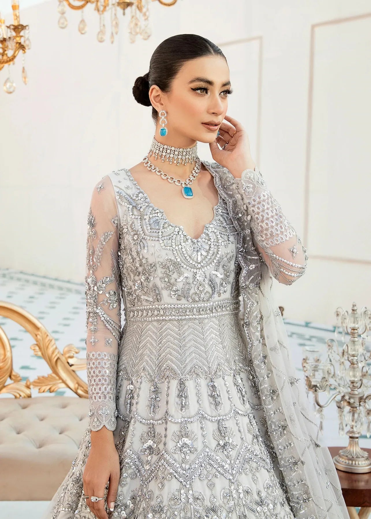Akbar Aslam | Orphic Bridals | Slate - House Of Anaya