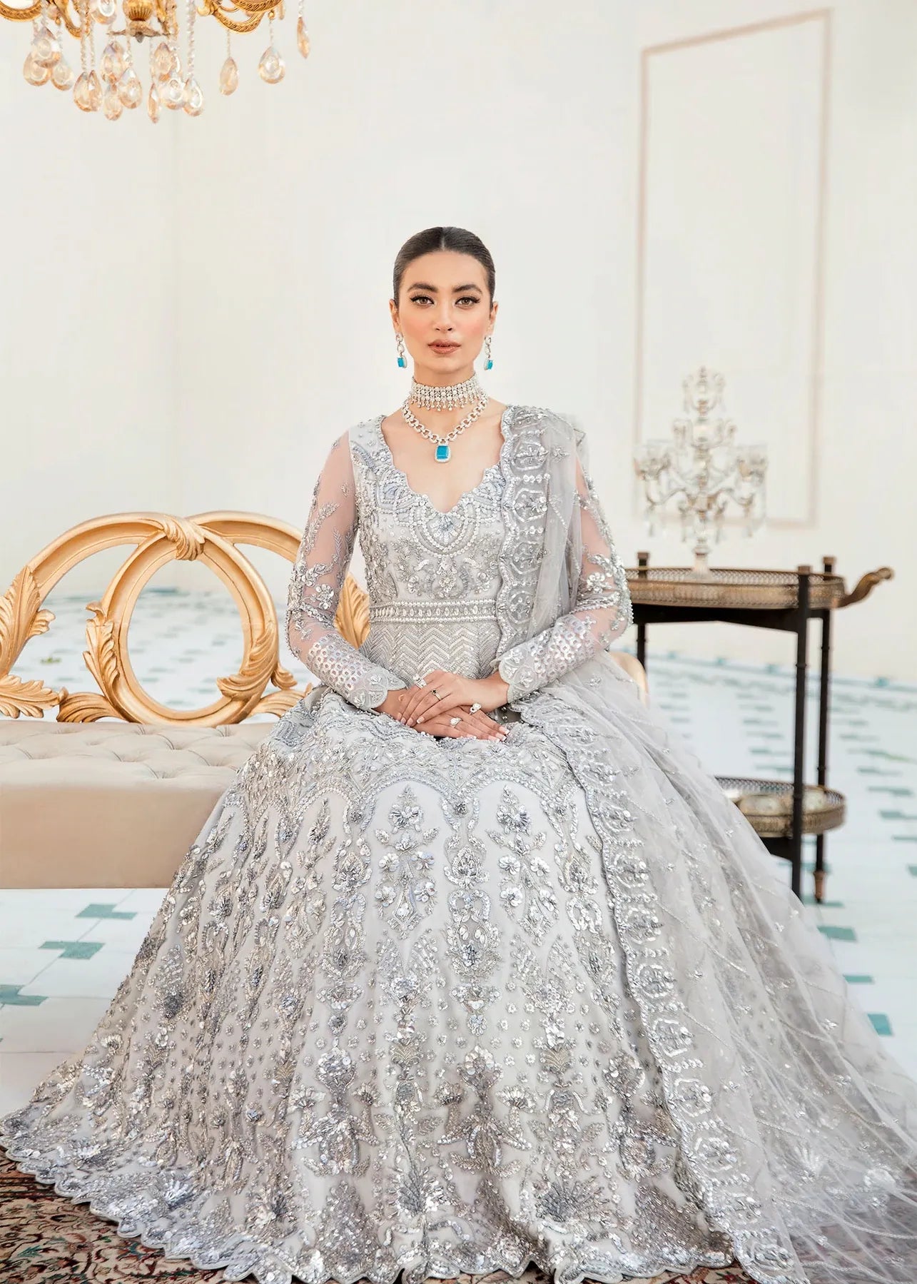 Akbar Aslam | Orphic Bridals | Slate - House Of Anaya