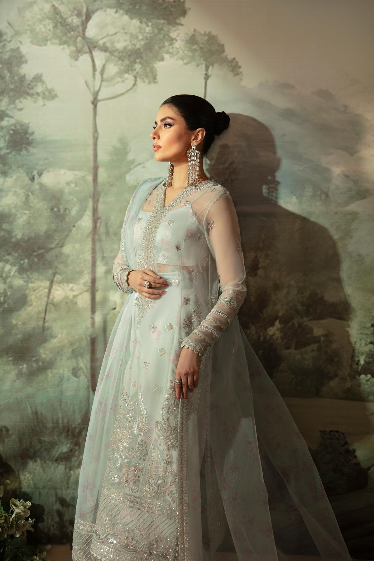 Akbar Aslam | Velora Formal Pret | Ecru