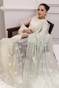 Alizeh | Formals Collection | Off White Dress 3 piece - RTW1007 - House Of Anaya