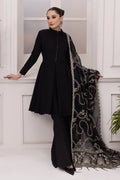 Alizeh | Formals Collection | Black Dress 3 piece - RTW1008 - House Of Anaya