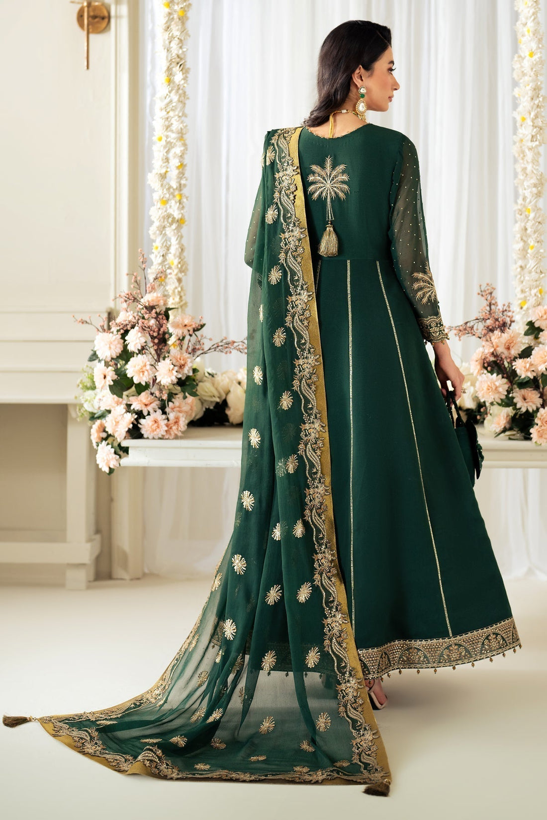 Alizeh | Selene Luxury Chiffon Collection 25 | AF-PS-8003-Citrus - House Of Anaya