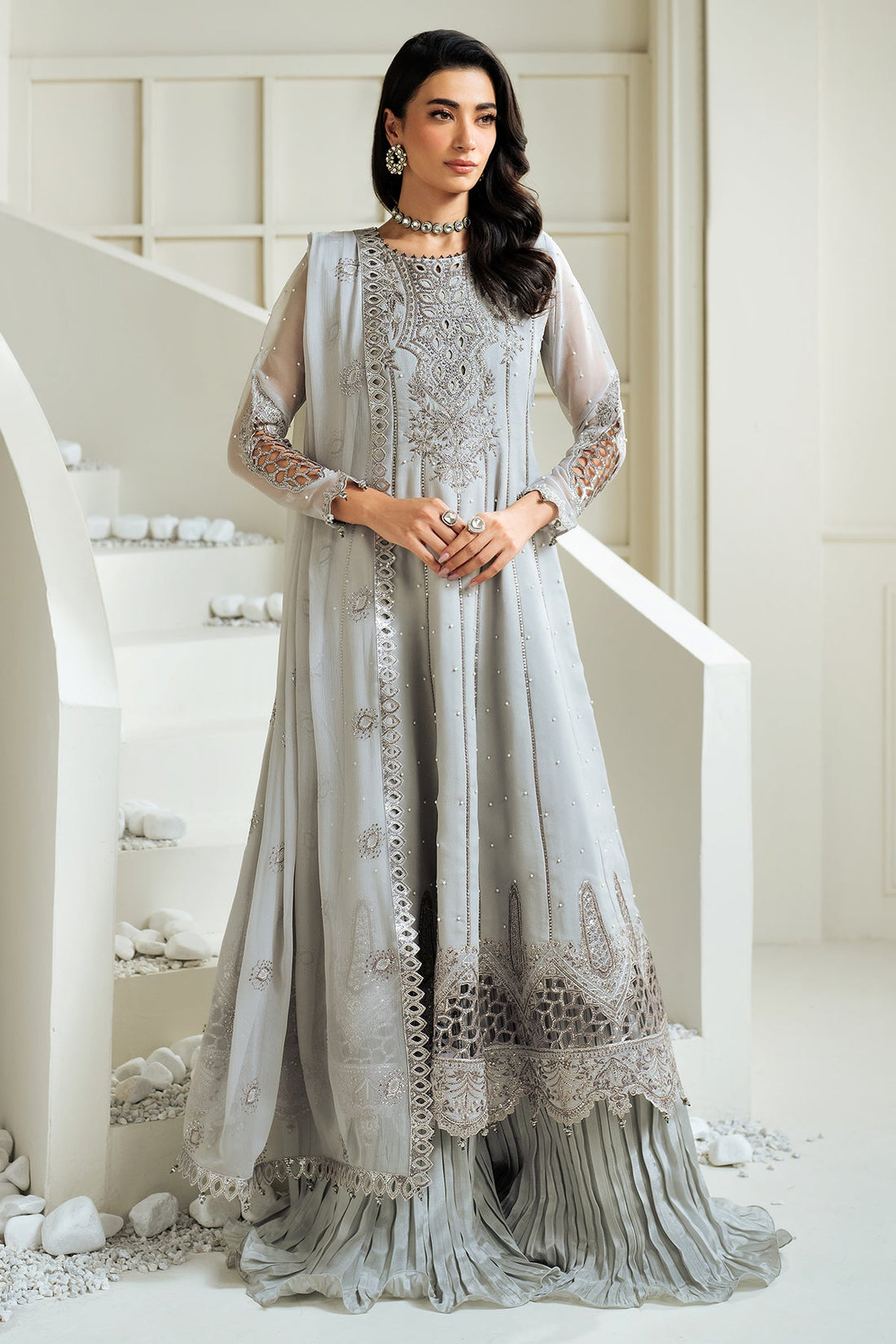 Alizeh | Selene Luxury Chiffon Collection 25 | AF-PS-8002-Luna - House Of Anaya