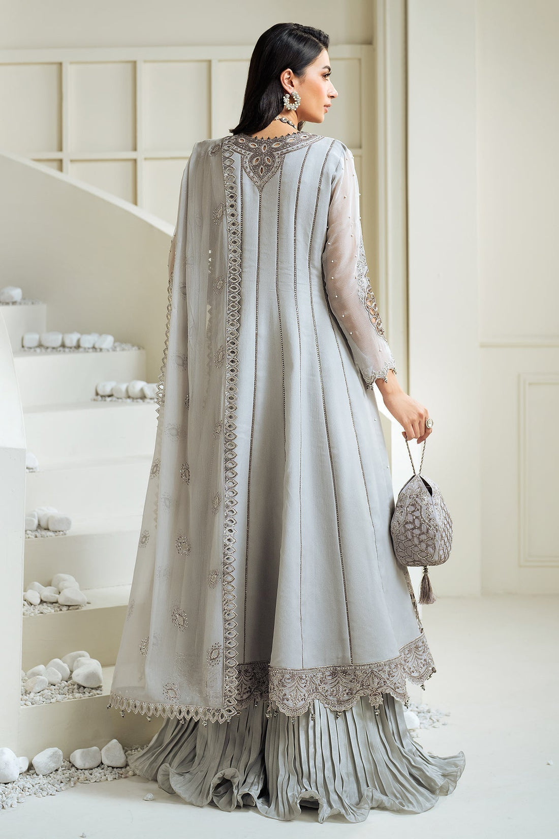Alizeh | Selene Luxury Chiffon Collection 25 | AF-PS-8002-Luna - House Of Anaya