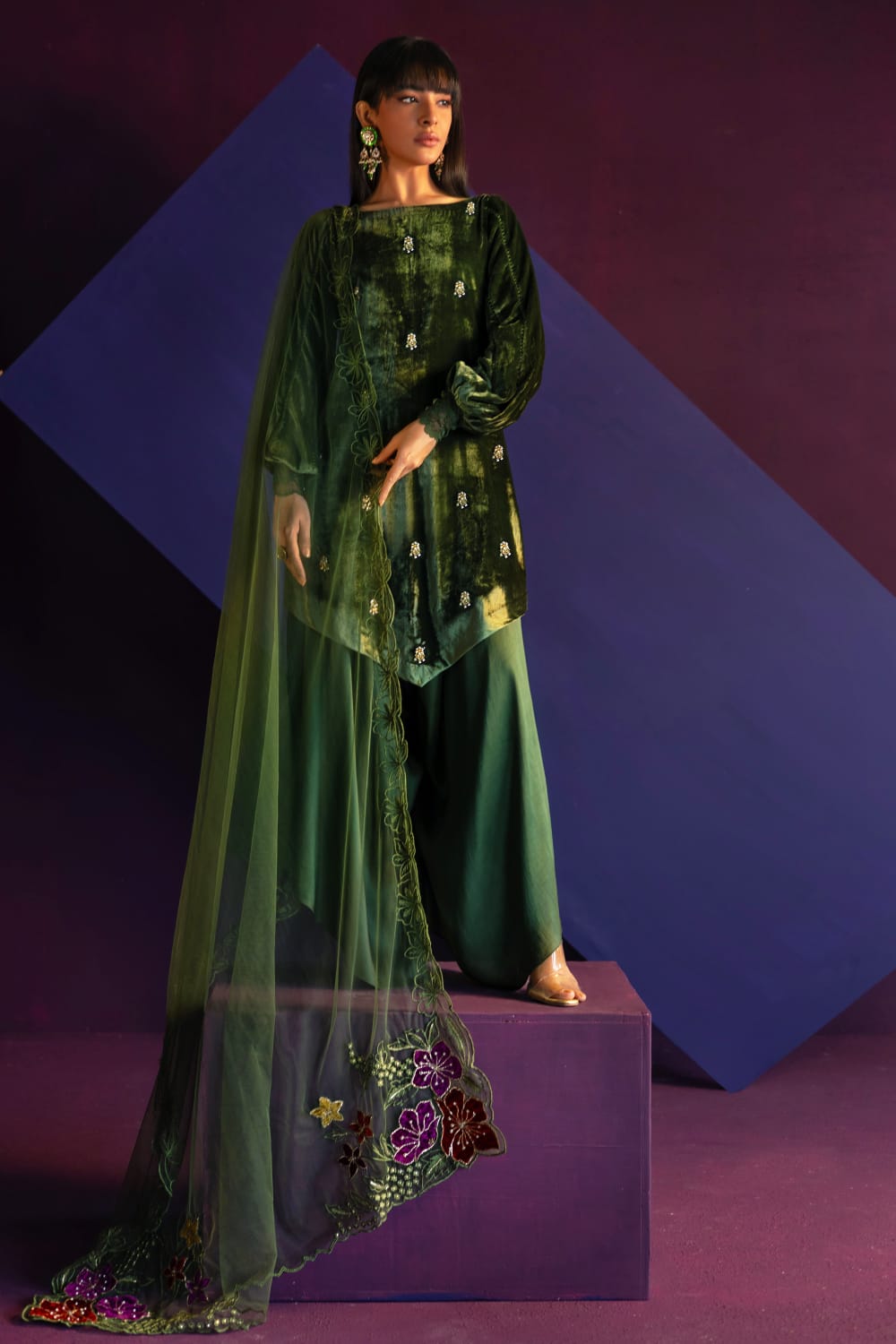 Anam Akhlaq | Festive Collection | D-40 - House of Zarish
