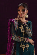 Annus Abrar | Mirha Winter Velour | Lila