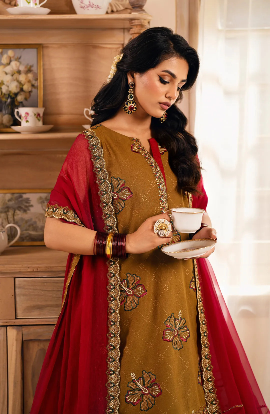 Maryum  N Maria | Eid ul Azha Luxury Lawn | REHEMA - MS24-617