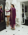 Maryum n Maria | Freesia Ariya Formals | SW23-502 - PLUM - Roshan - House Of Anaya