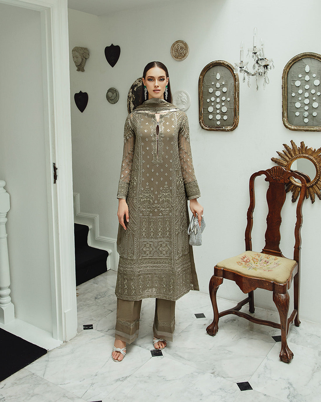 Maryum n Maria | Freesia Ariya Formals | SW23-504 - Umber - Zarin - House Of Anaya