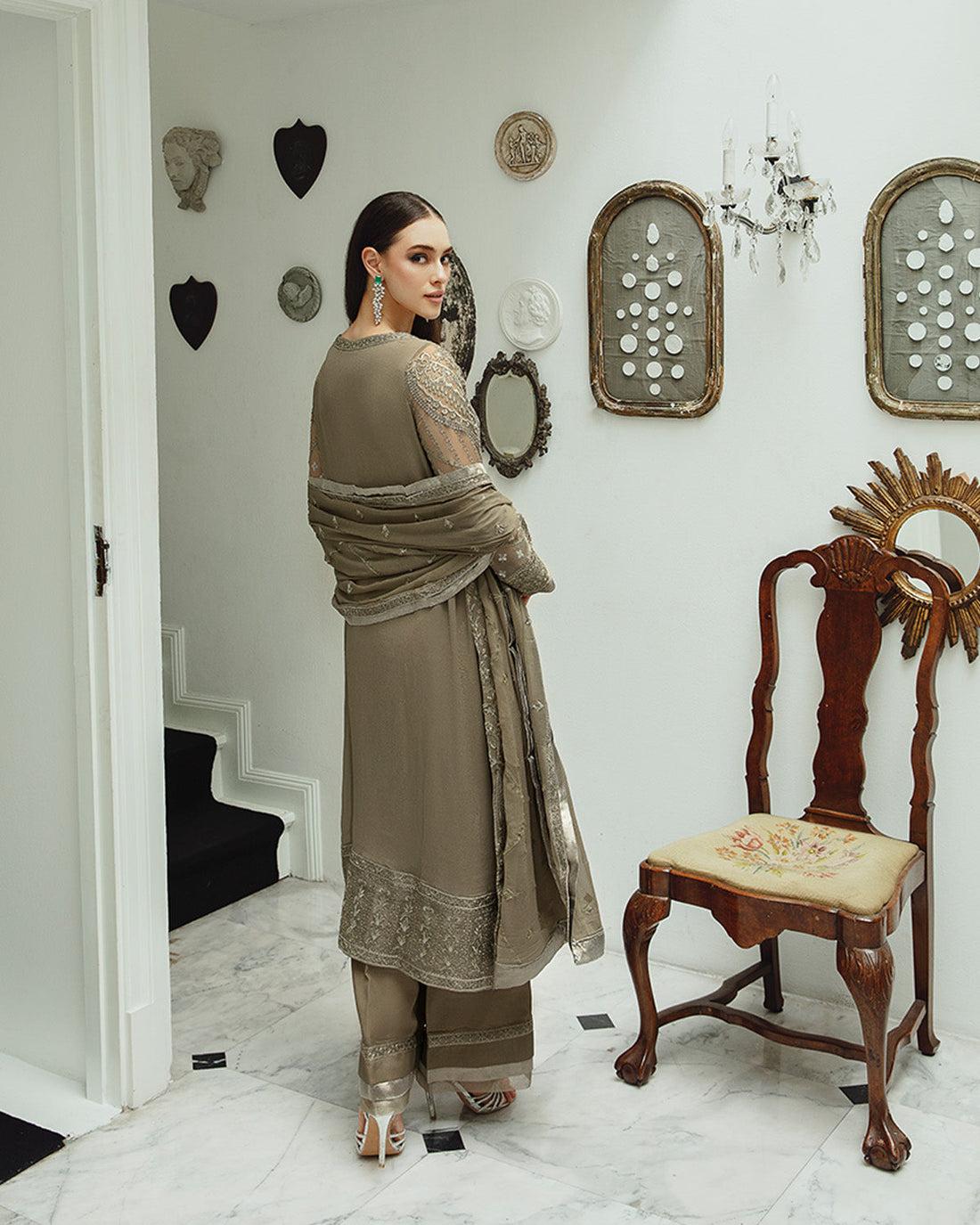 Maryum n Maria | Freesia Ariya Formals | SW23-504 - Umber - Zarin - House Of Anaya
