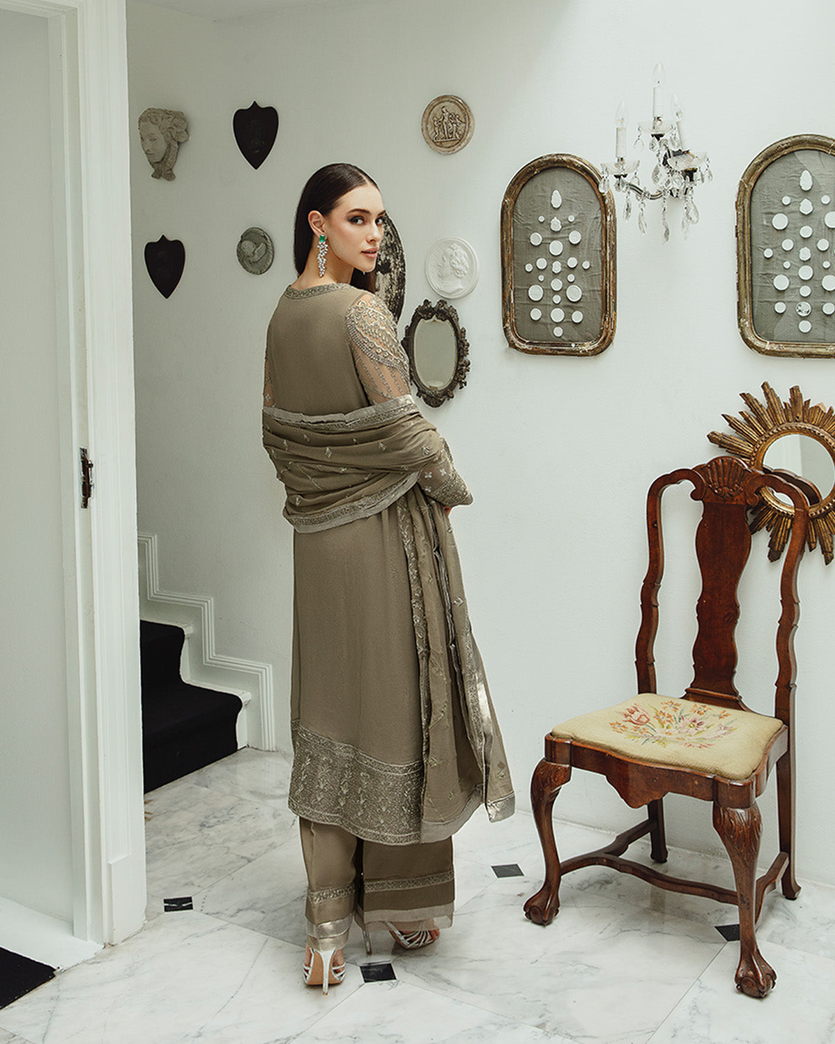 Maryum n Maria | Freesia Ariya Formals | SW23-504 - Umber - Zarin - House Of Anaya