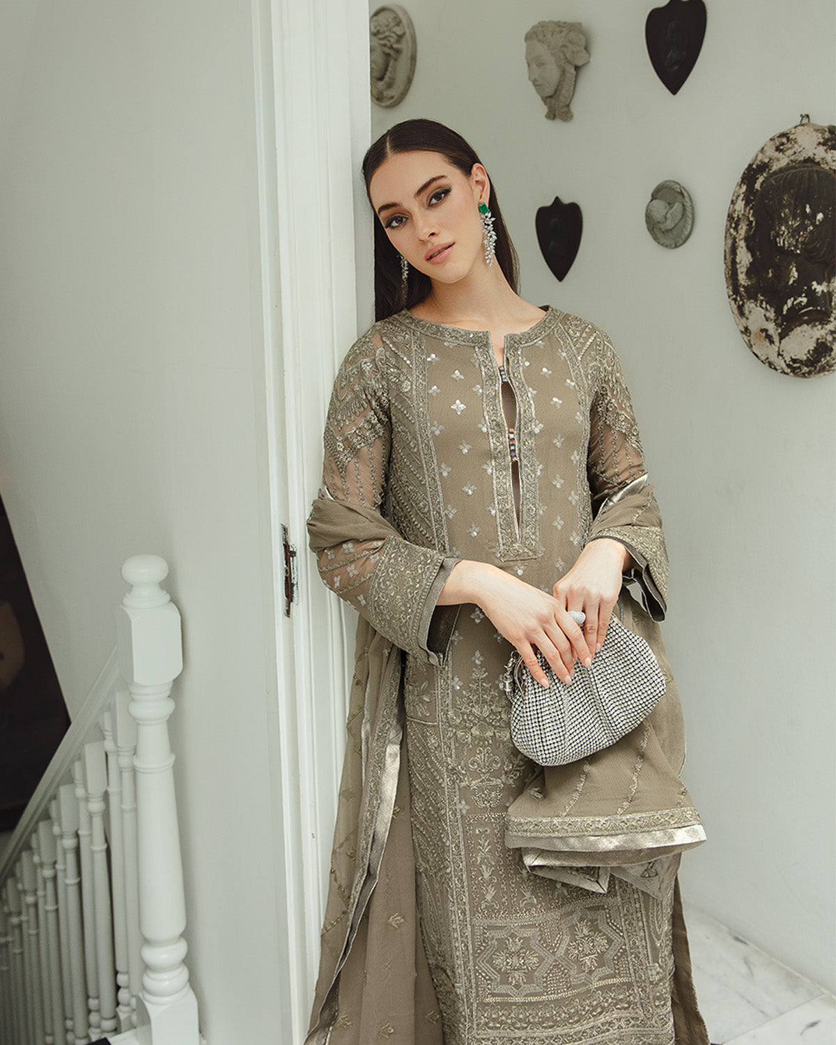 Maryum n Maria | Freesia Ariya Formals | SW23-504 - Umber - Zarin - House Of Anaya