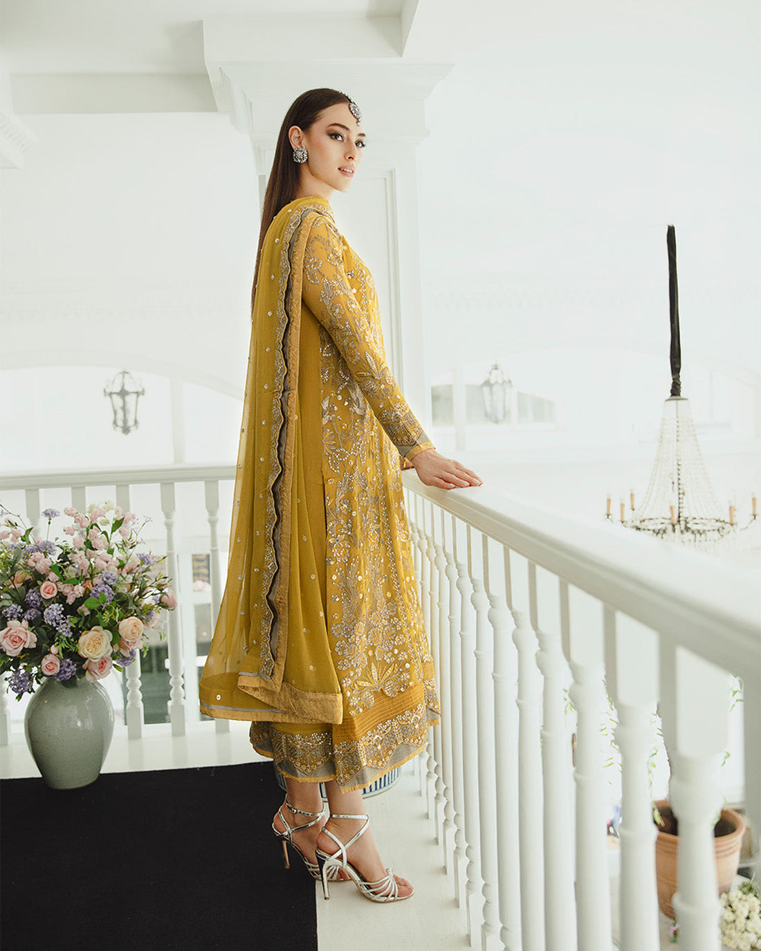 Maryum n Maria | Freesia Ariya Formals | SW23-510 - Ocher - Laleh - House Of Anaya