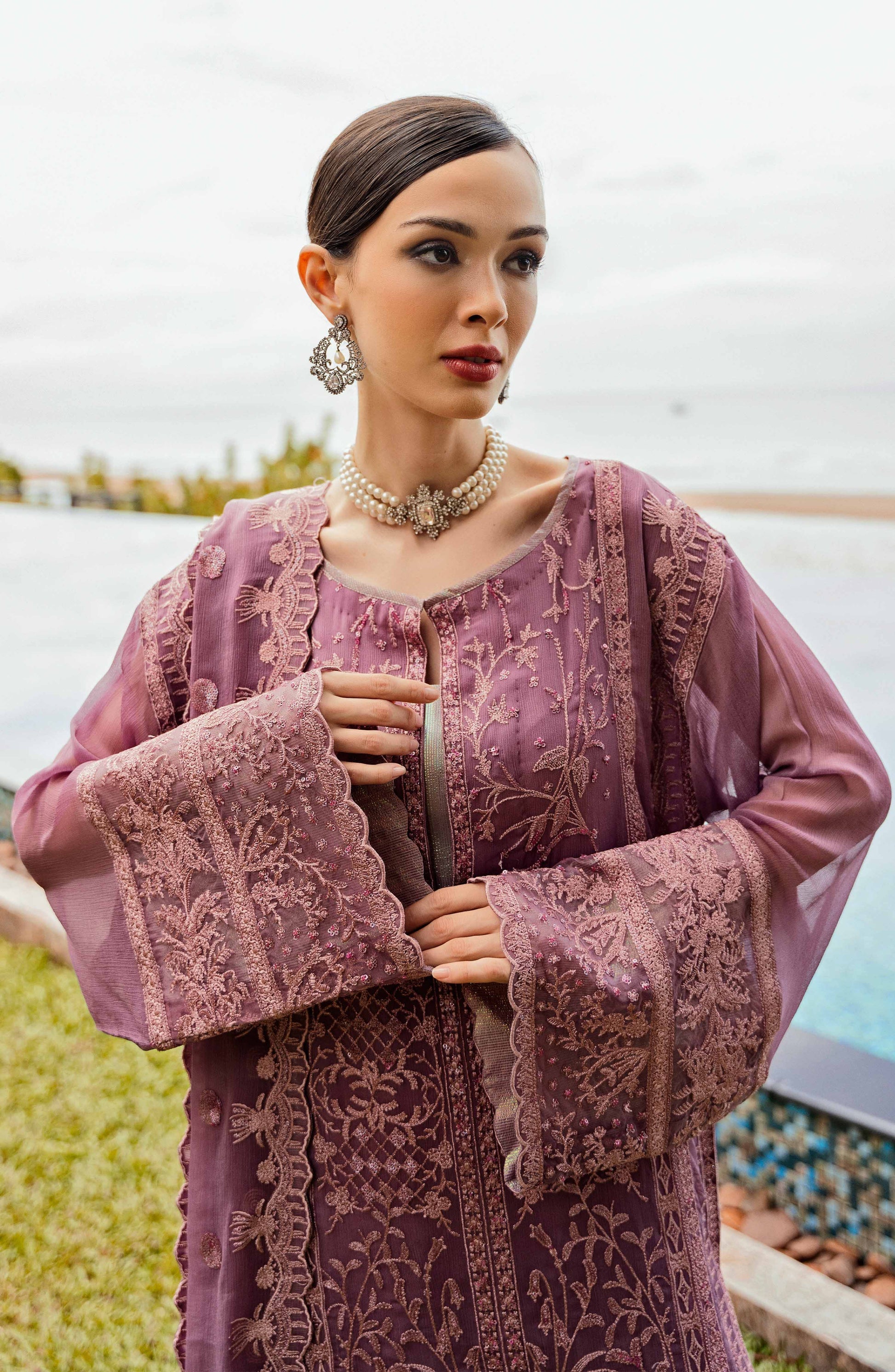 Maryum N Maria | Ariya Premium Chiffon | EMILIA - FW-23516