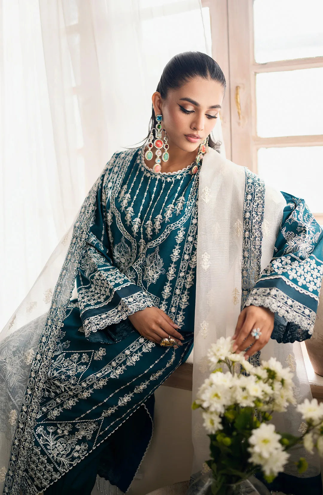Maryum  N Maria | Eid ul Azha Luxury Lawn | NAILAH - MS24-614