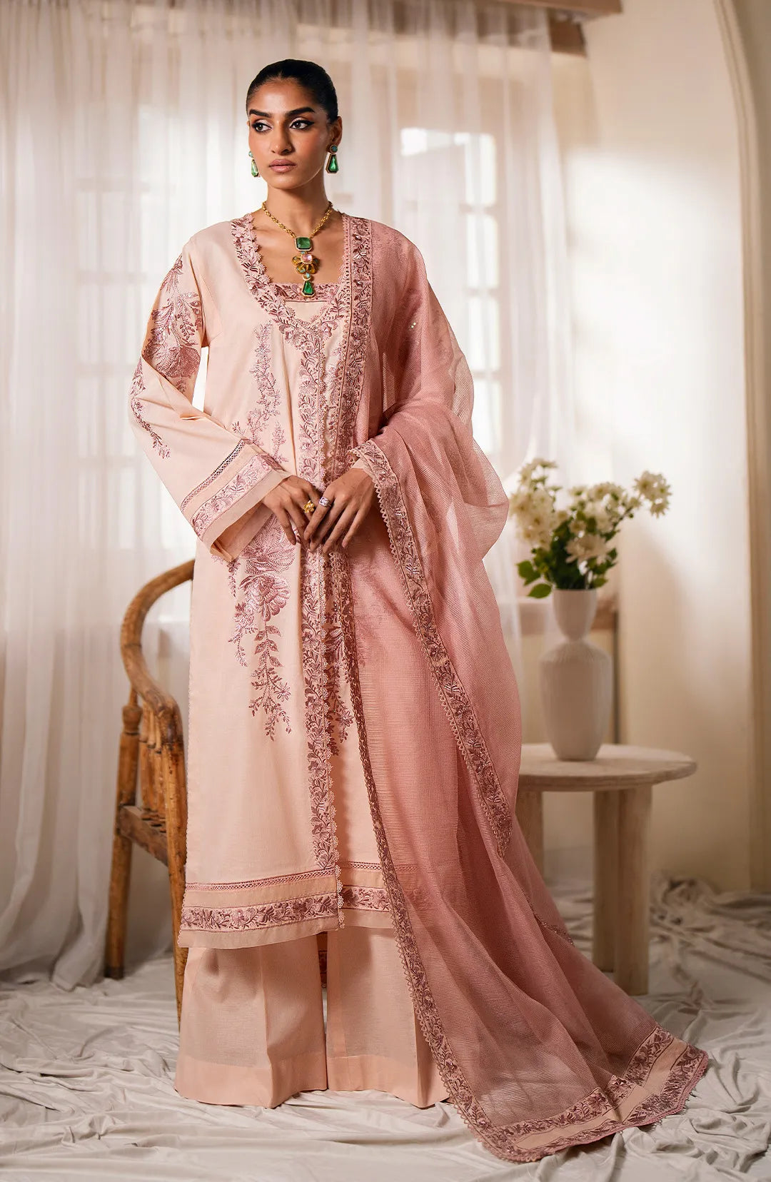 Maryum  N Maria | Eid ul Azha Luxury Lawn | FUKAYNA - MS24-622