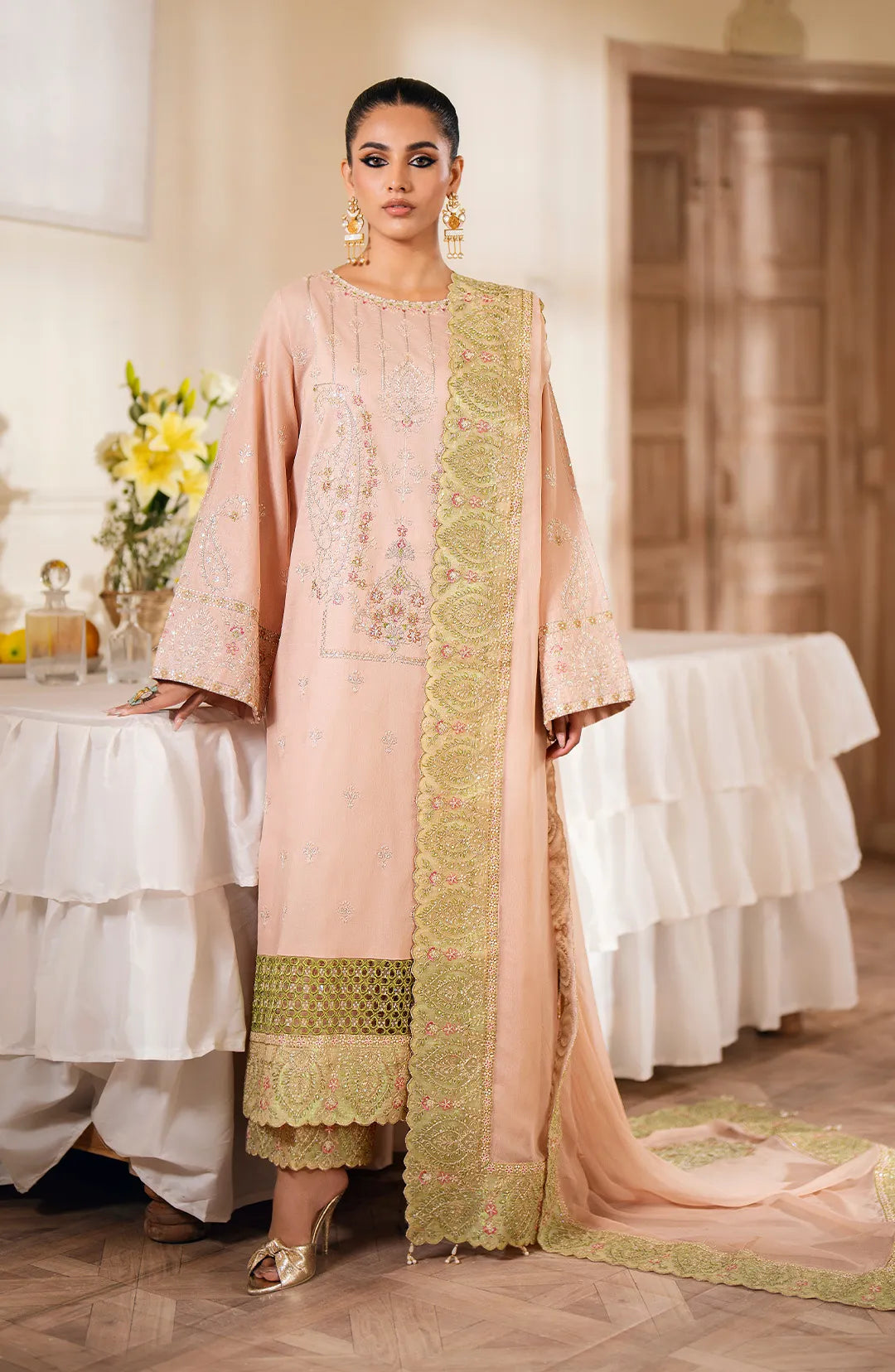 Maryum  N Maria | Eid ul Azha Luxury Lawn | FARIDA - MS24-621