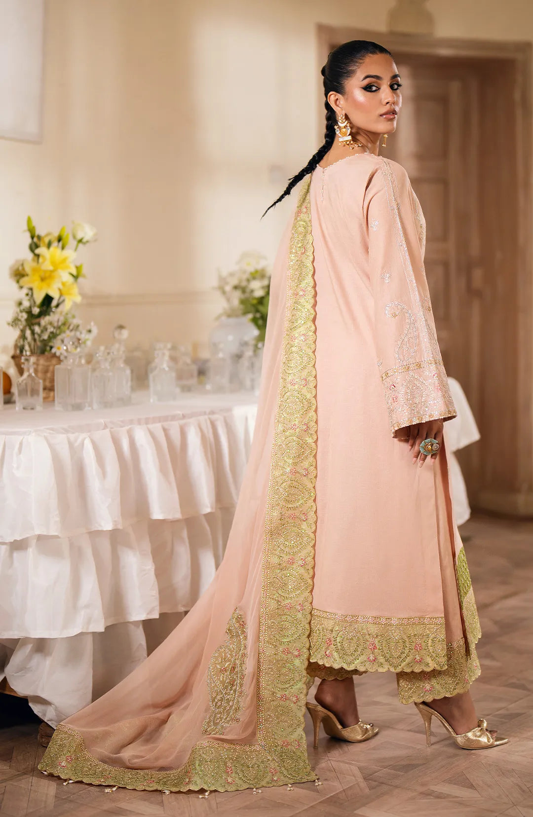 Maryum  N Maria | Eid ul Azha Luxury Lawn | FARIDA - MS24-621