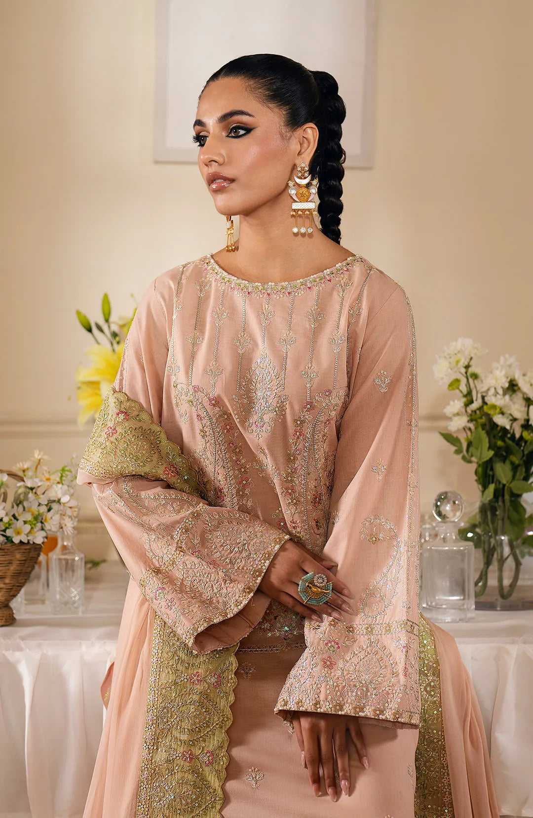 Maryum  N Maria | Eid ul Azha Luxury Lawn | FARIDA - MS24-621